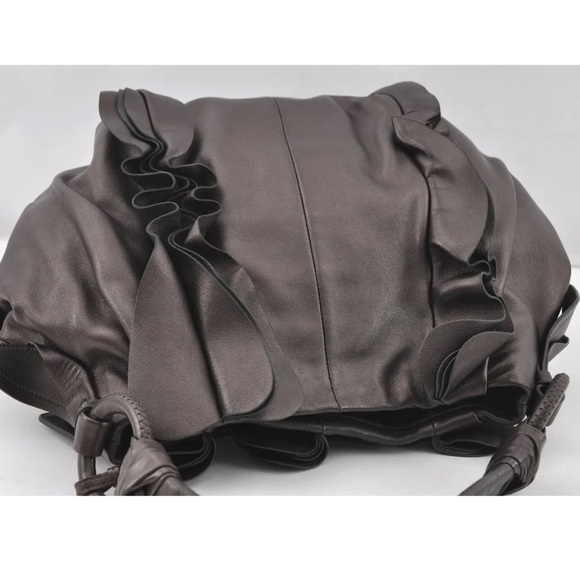 PRADA NAPA LEATHER HOBO SHOULDER BAG - Picture 5 of 16